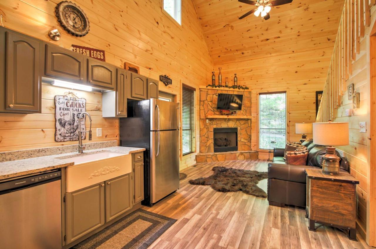 Gatlinburg Cabin With Hot Tub 5 Mi To Downtown מראה חיצוני תמונה