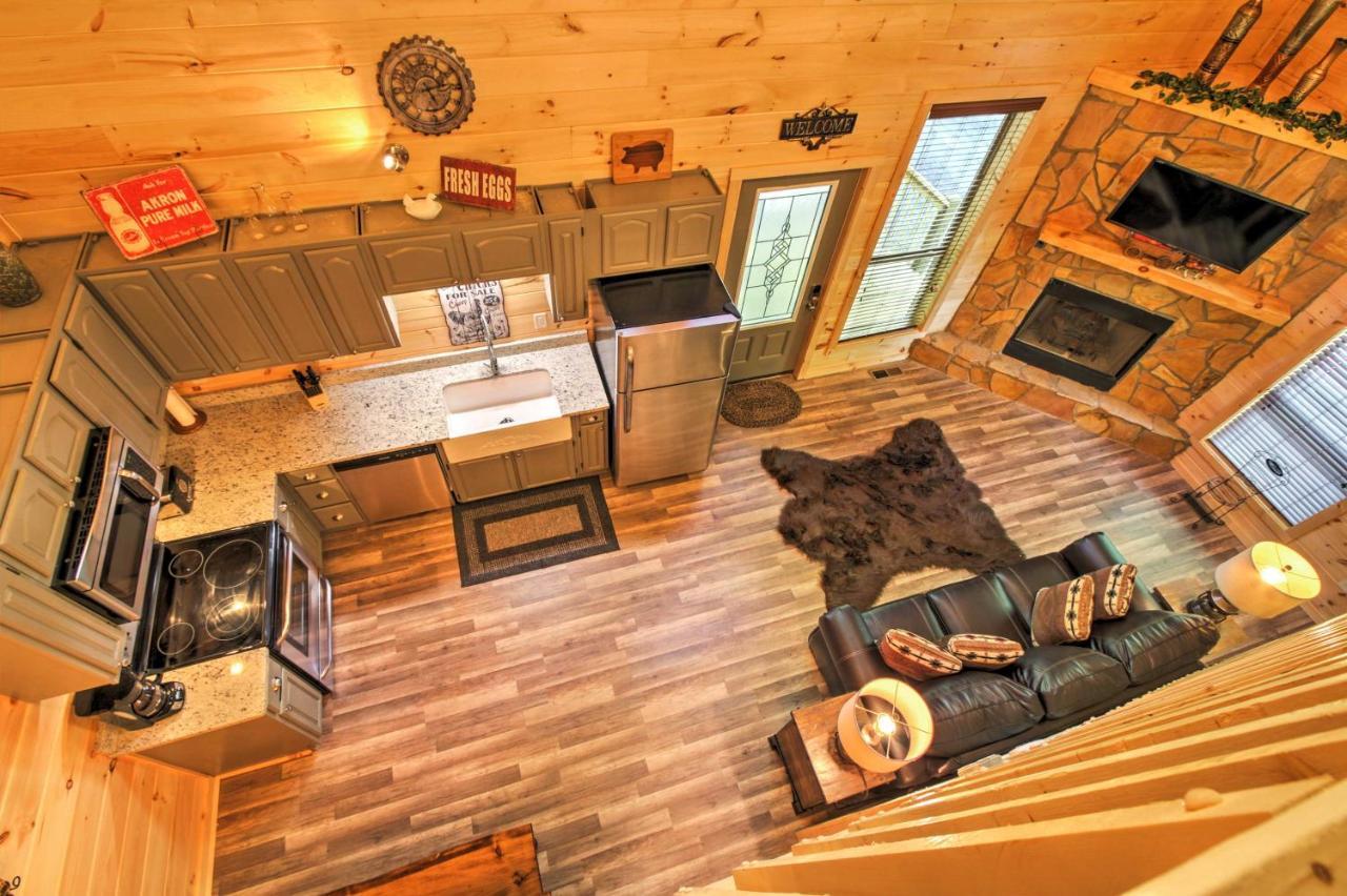 Gatlinburg Cabin With Hot Tub 5 Mi To Downtown מראה חיצוני תמונה